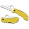 Spyderco 2024 Spyderco Manbug Salt Lightweight Yellow H1 Serrated SPY-MYLS - alternate 1